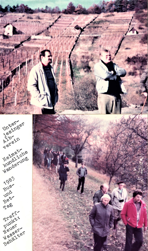 Albverein heimatkundliche Wanderung 1983